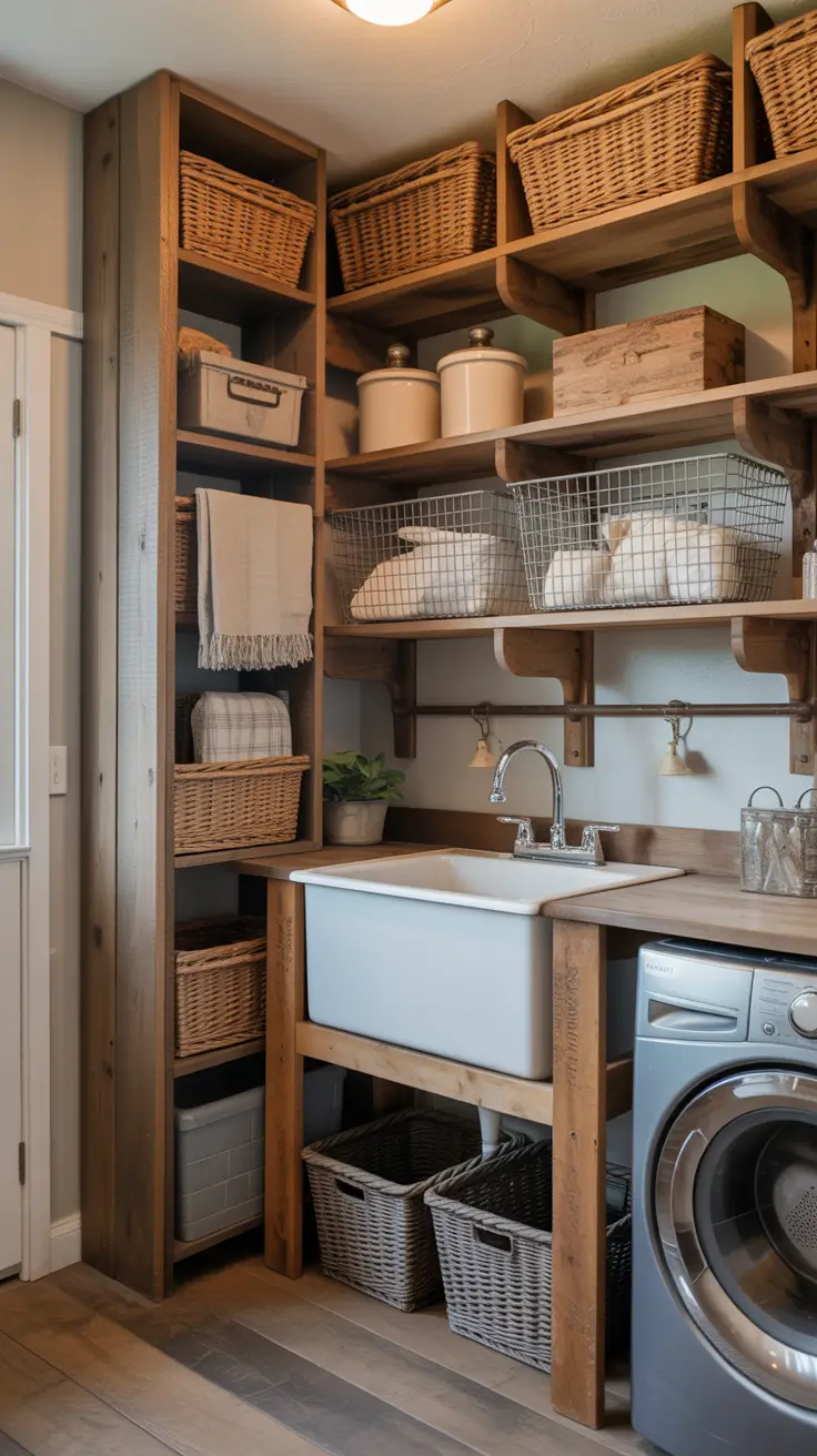Farmhouse Laundry Room Ideas