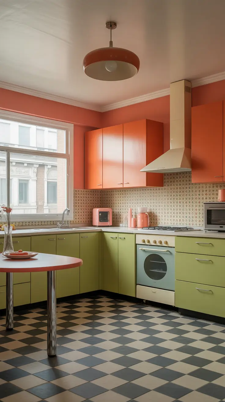 Retro Vintage Kitchen