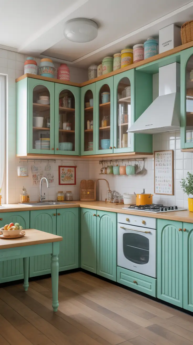 Toca Boca Inspired Vintage Kitchen