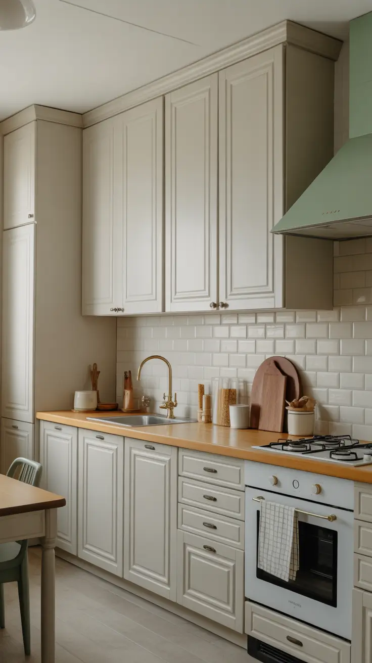 Minimalist Vintage Kitchen