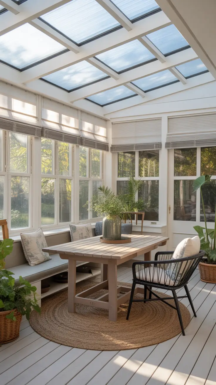 Enclosed Sunroom Design