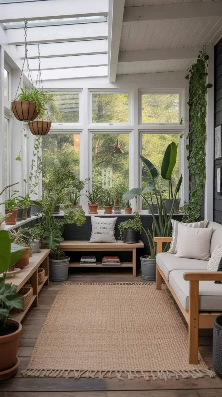 Sunroom with Plants