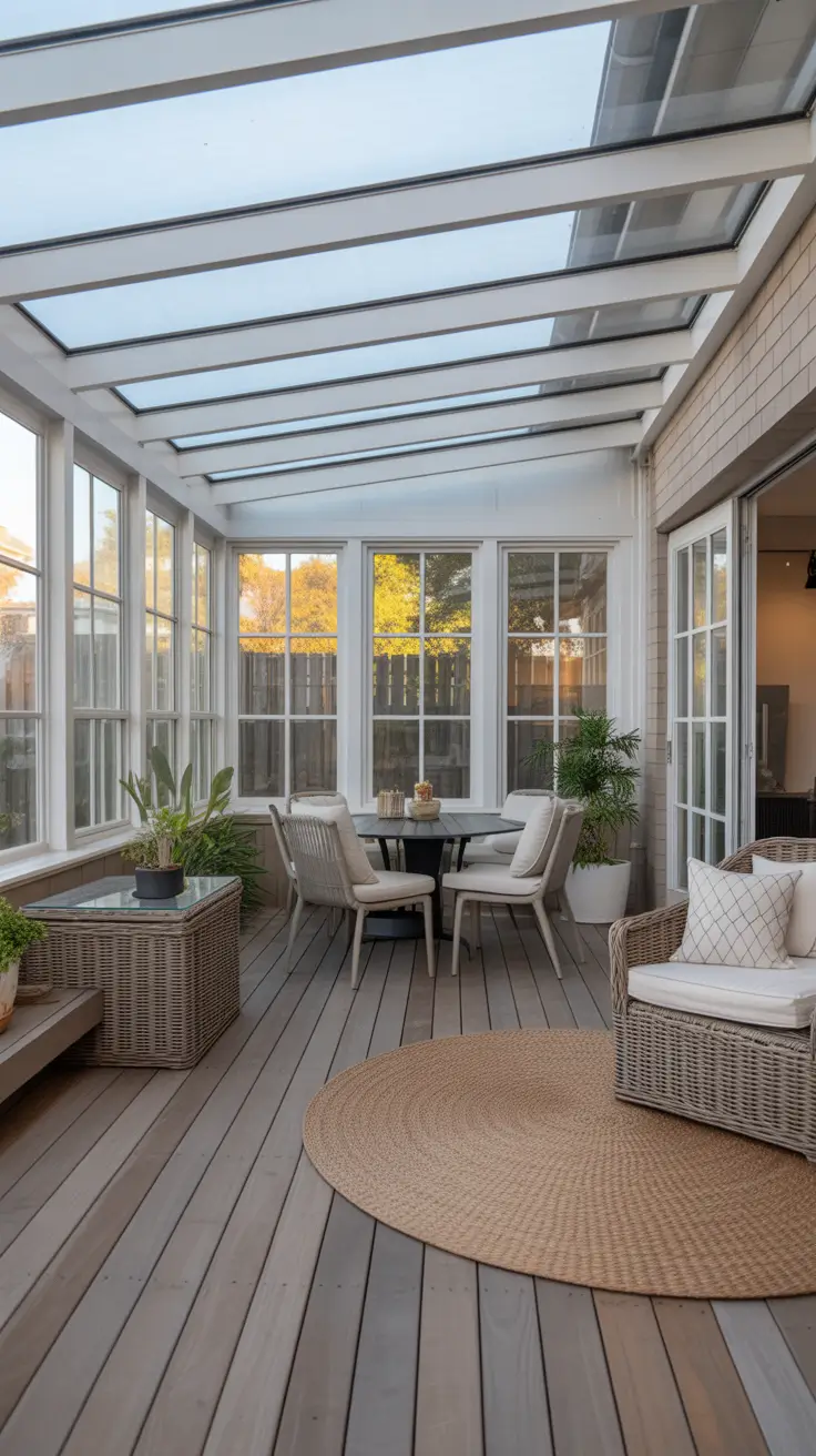 Patio Sunroom Layout Ideas