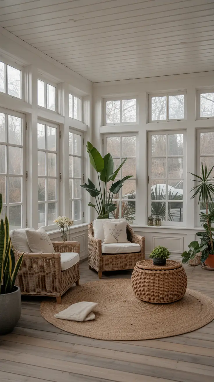 Four-Season Sunroom Interior