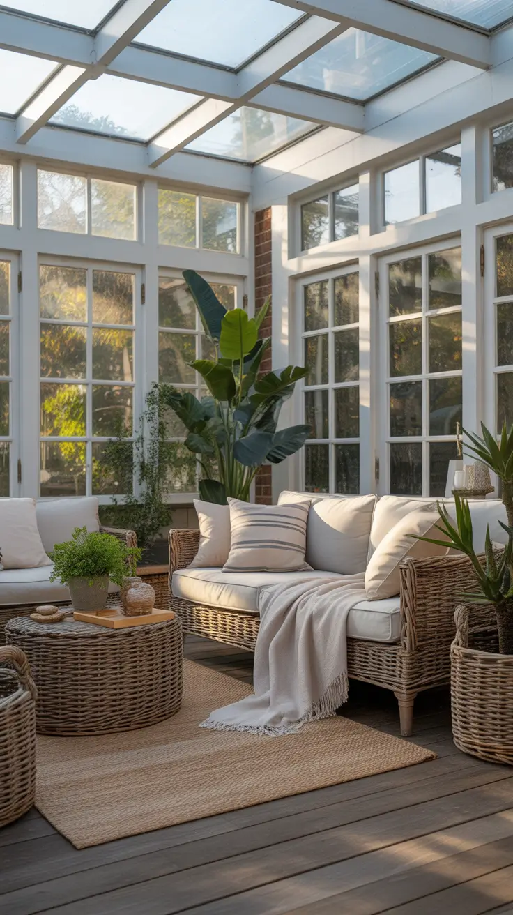 Cozy Sunroom Atmosphere