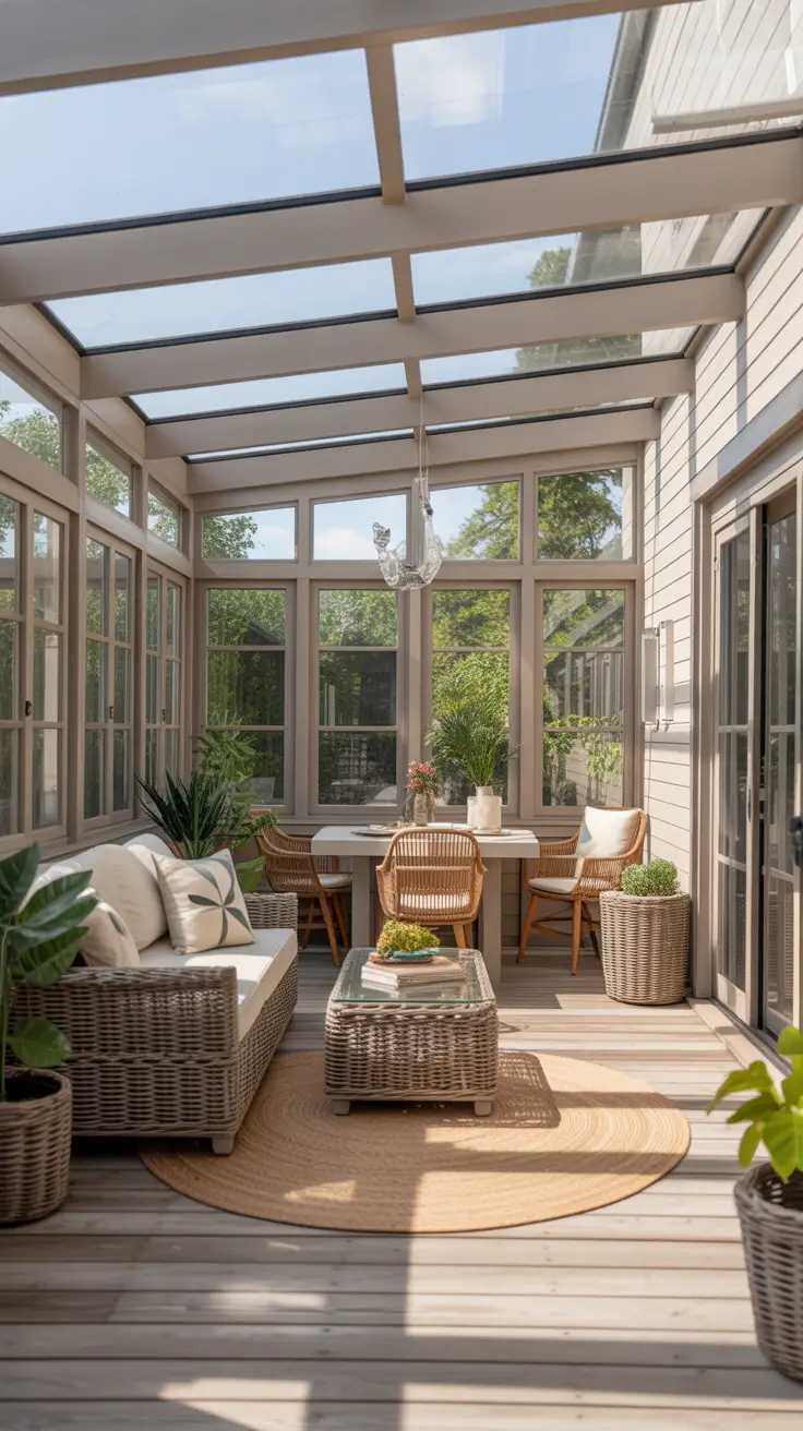 Enclosed Patio Sunroom