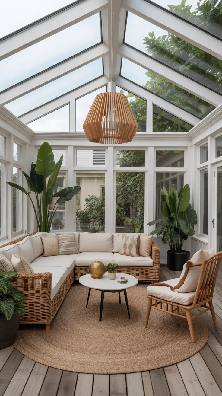 Spacious Sunroom