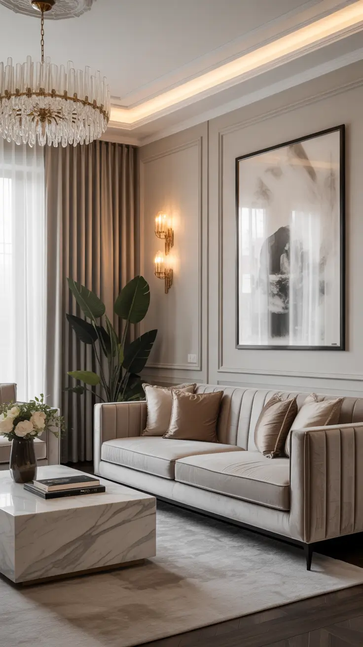 Luxury Living Room Ideas 2026: Classy, Modern & Elegant Designs