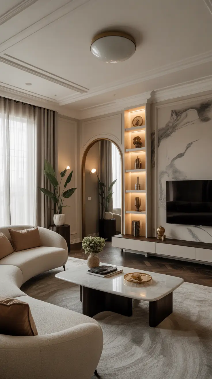 Luxury Living Room Ideas 2026: Classy, Modern & Elegant Designs