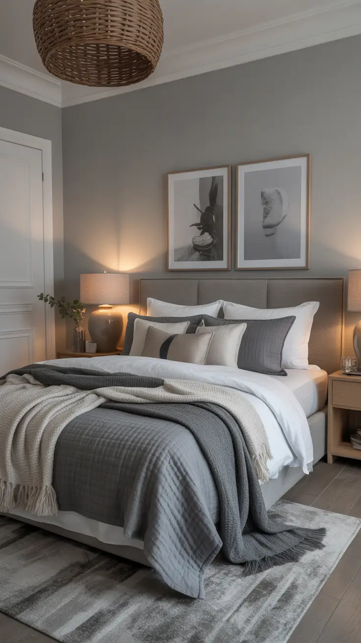 Gray Bedroom Decor