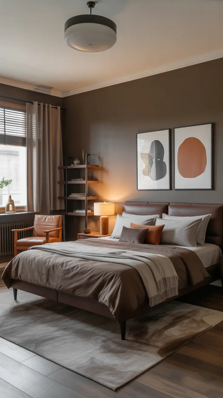 Brown and Gray Bedroom Ideas