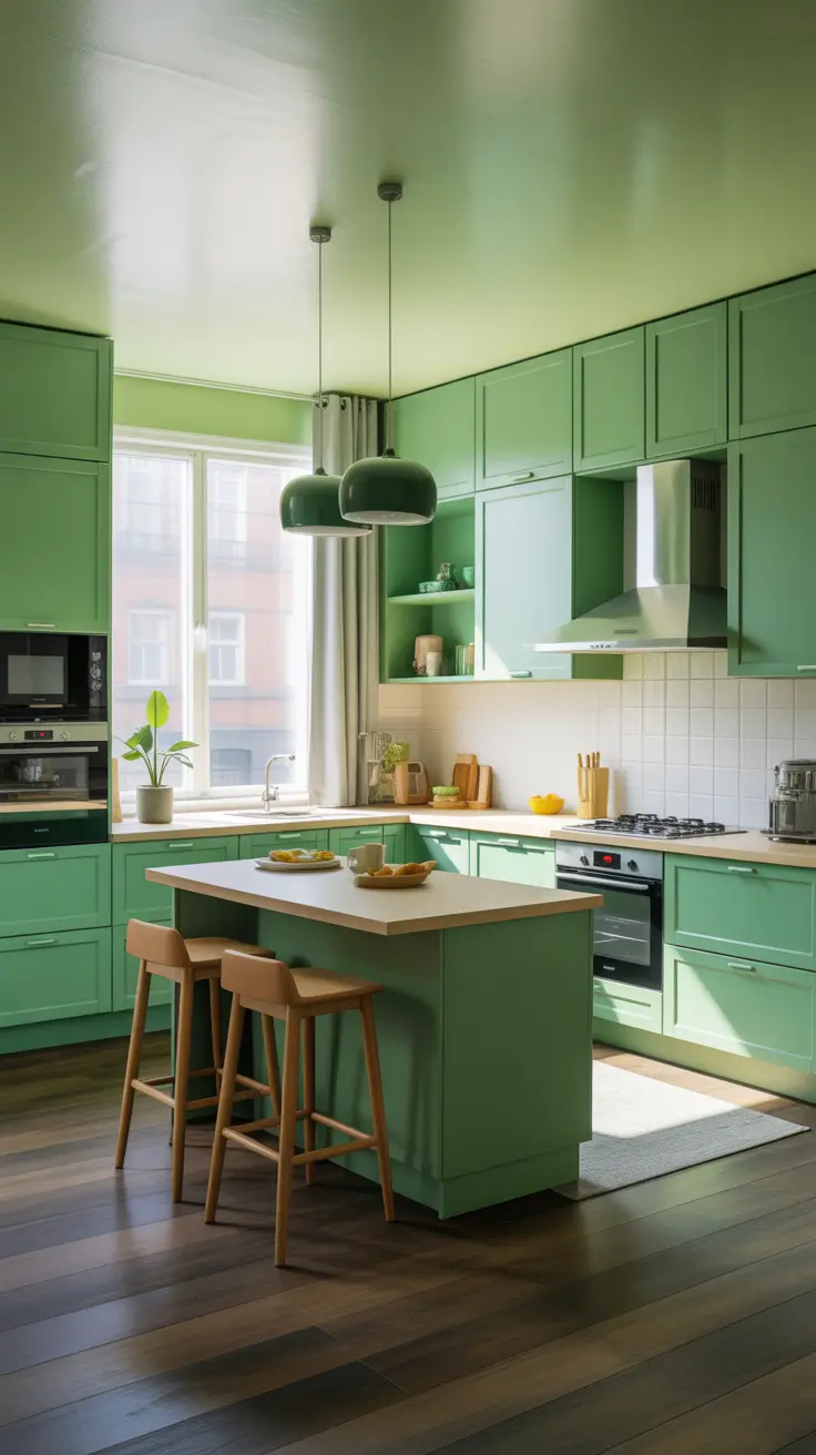 Green Kitchen Ideas 2026: Modern, Farmhouse & Small Space Inspiration