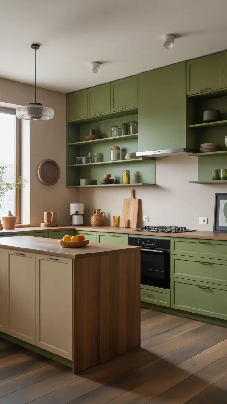 Green Kitchen Ideas 2026: Modern, Farmhouse & Small Space Inspiration