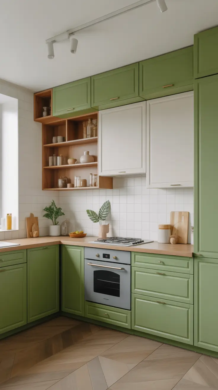 Green Kitchen Ideas 2026: Modern, Farmhouse & Small Space Inspiration