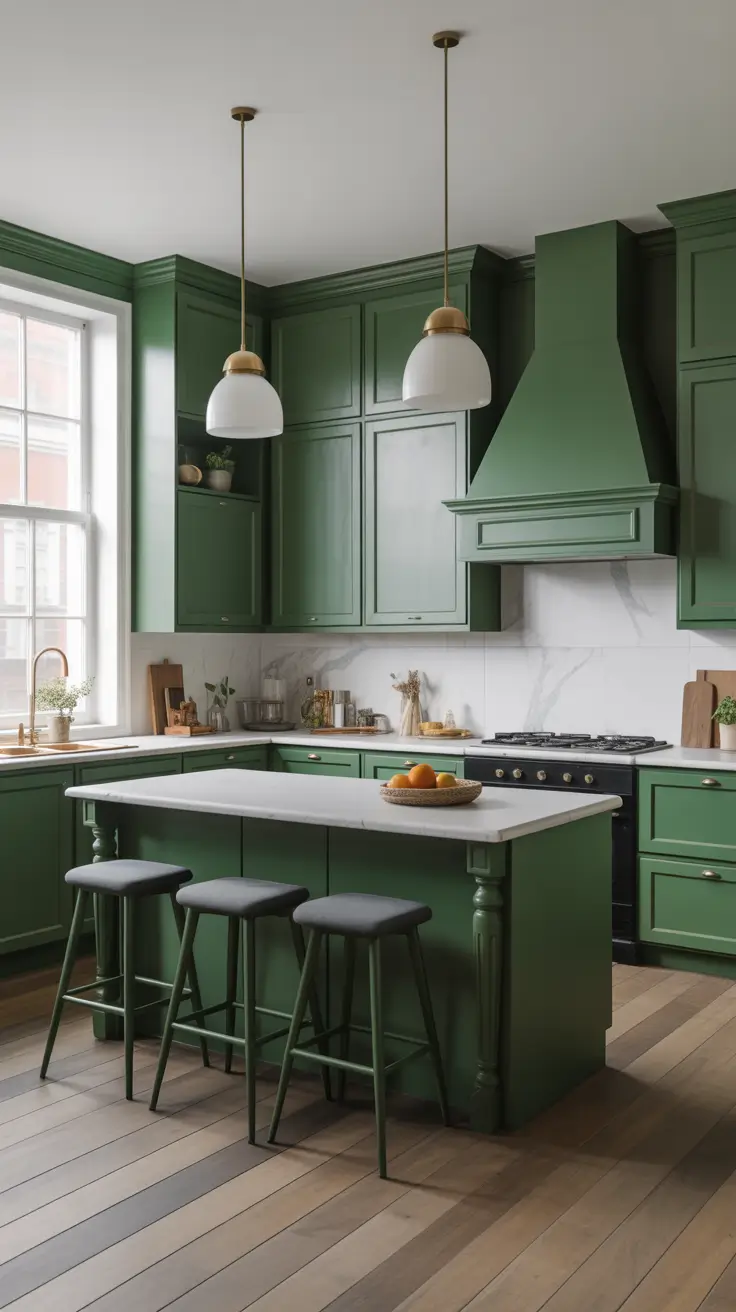 Green Kitchen Ideas 2026: Modern, Farmhouse & Small Space Inspiration
