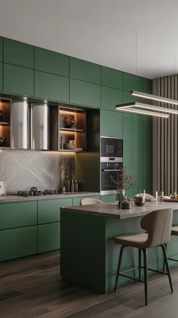 Green Kitchen Ideas 2026: Modern, Farmhouse & Small Space Inspiration