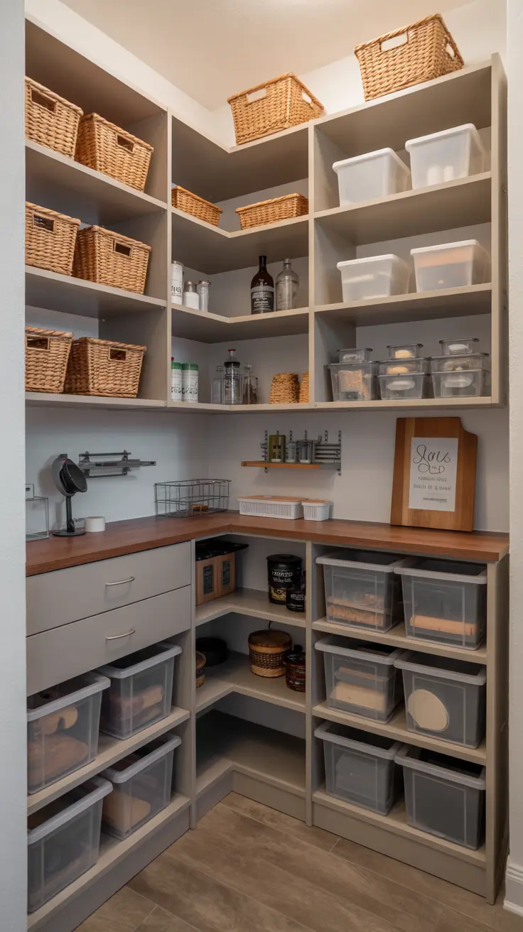 Tiny Pantry Design 2026: Smart Organization & Space-Saving Ideas