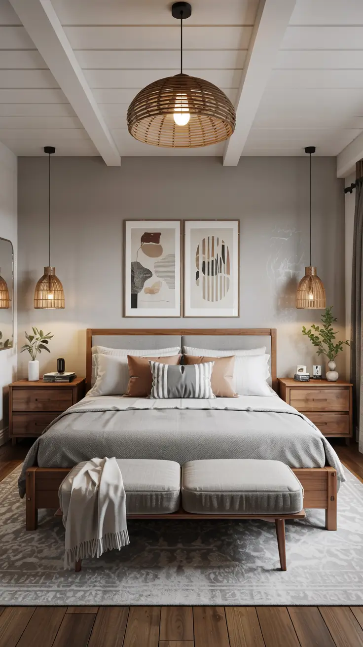 Comfortable and Modern Bedroom Furniture and Bedding Ideas