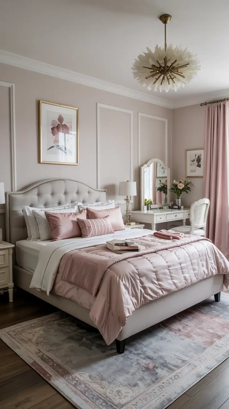 Comfortable Bedding and Furniture for Women’s Bedrooms