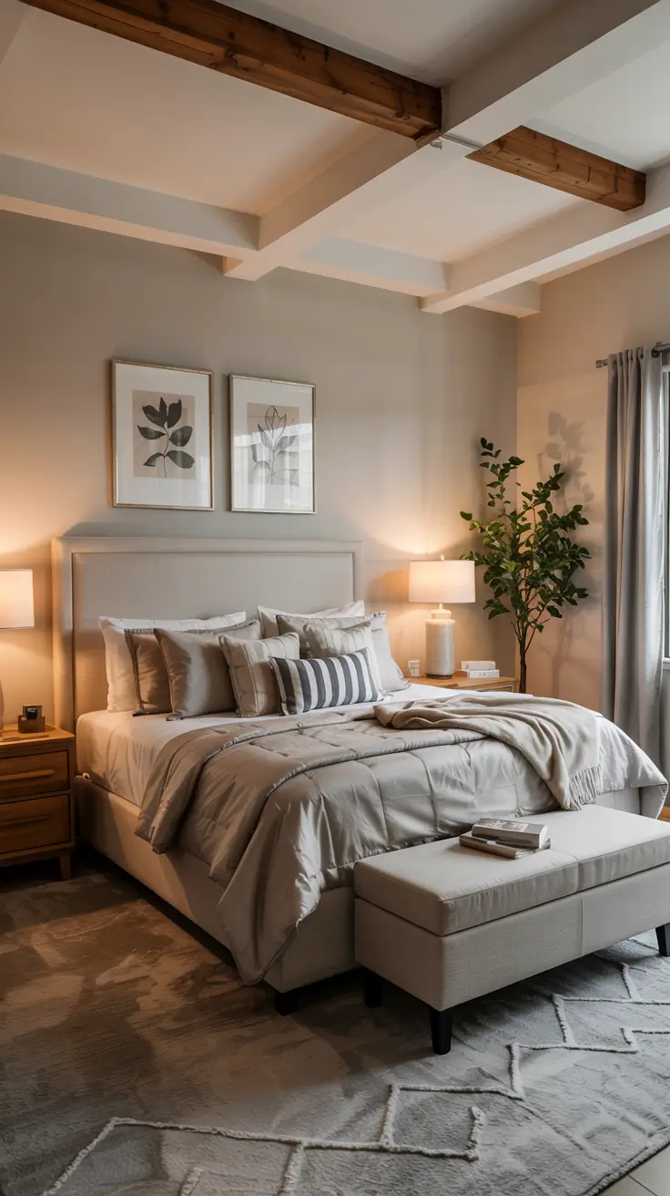 Couples’ Bedroom Bedding and Furniture Inspiration