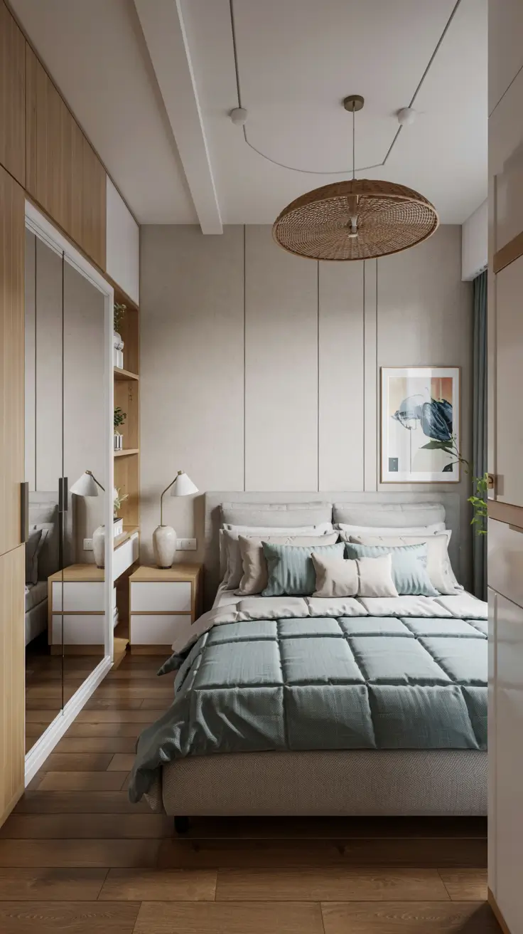Bright and Functional Small Bedrooms