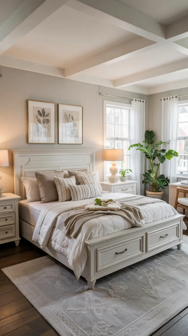 Bright and Airy Bedroom Setup