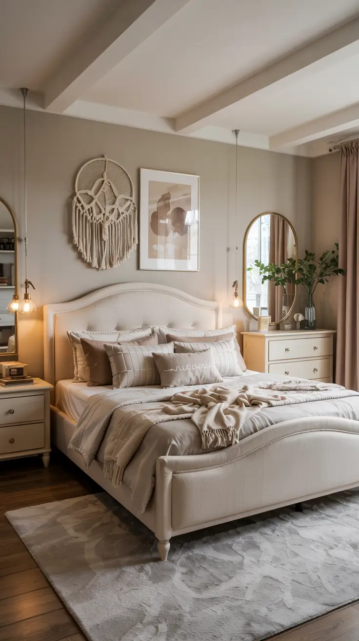 Warm Cream Bedroom Sets