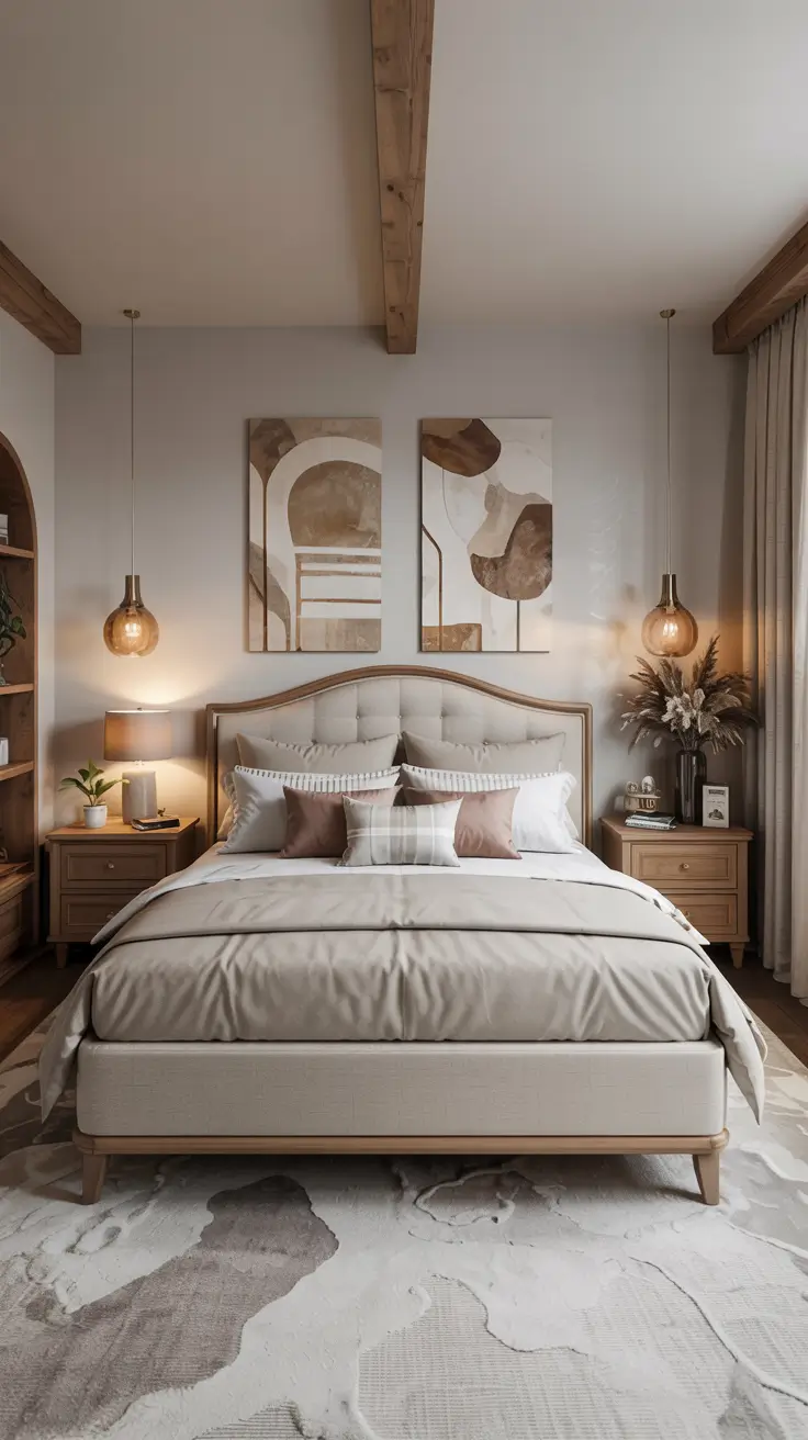 Cozy Beige Bedroom Sets