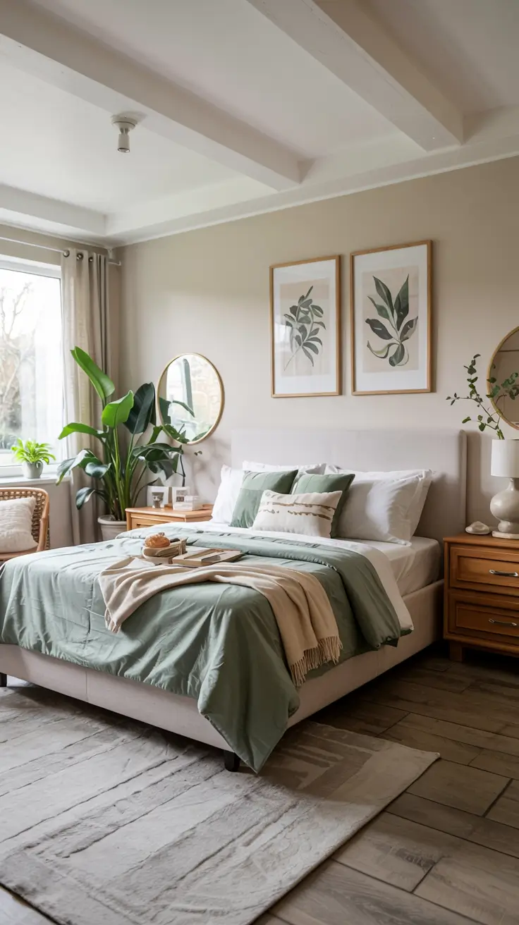 Fresh Green Bedroom Furniture Ideas