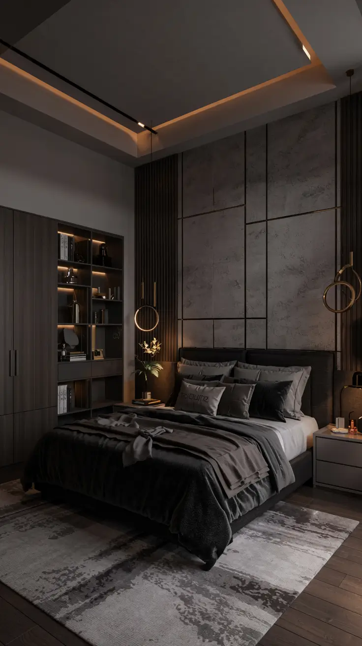 Cozy Dark Comforter Sets for Bedrooms