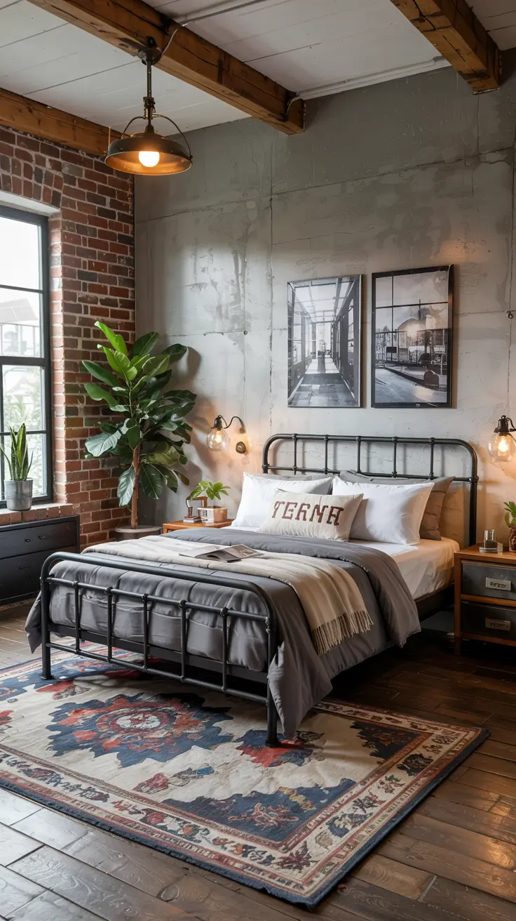 Industrial Style Bedroom Furniture
