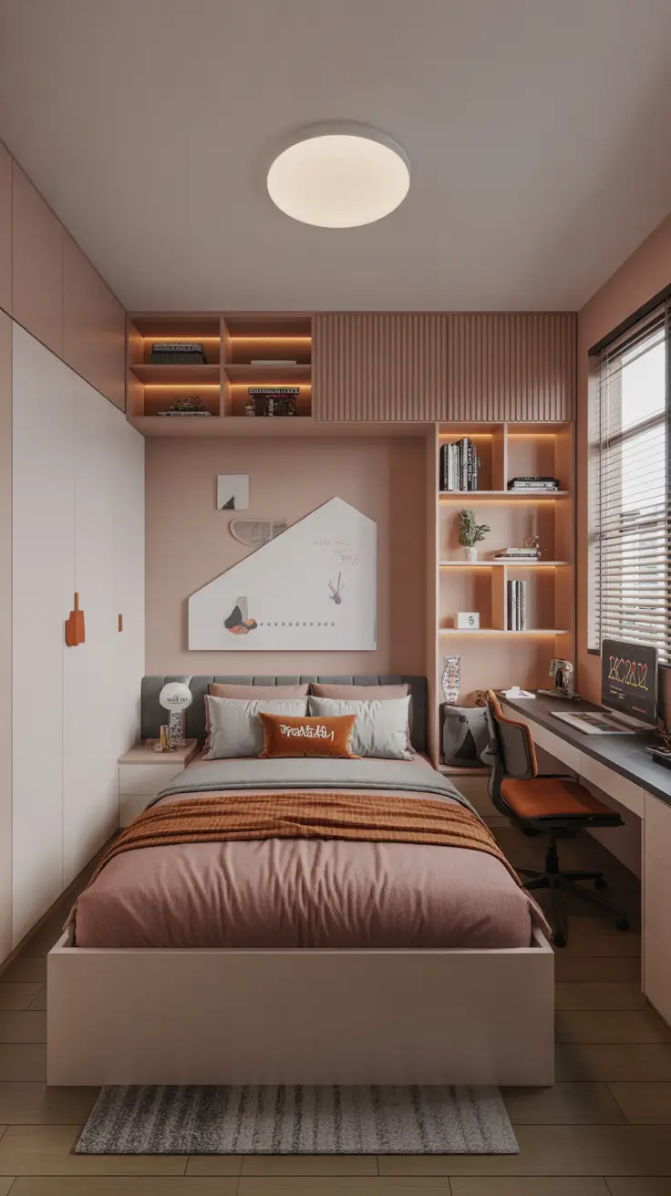 Teen Bedroom with Personalized Style