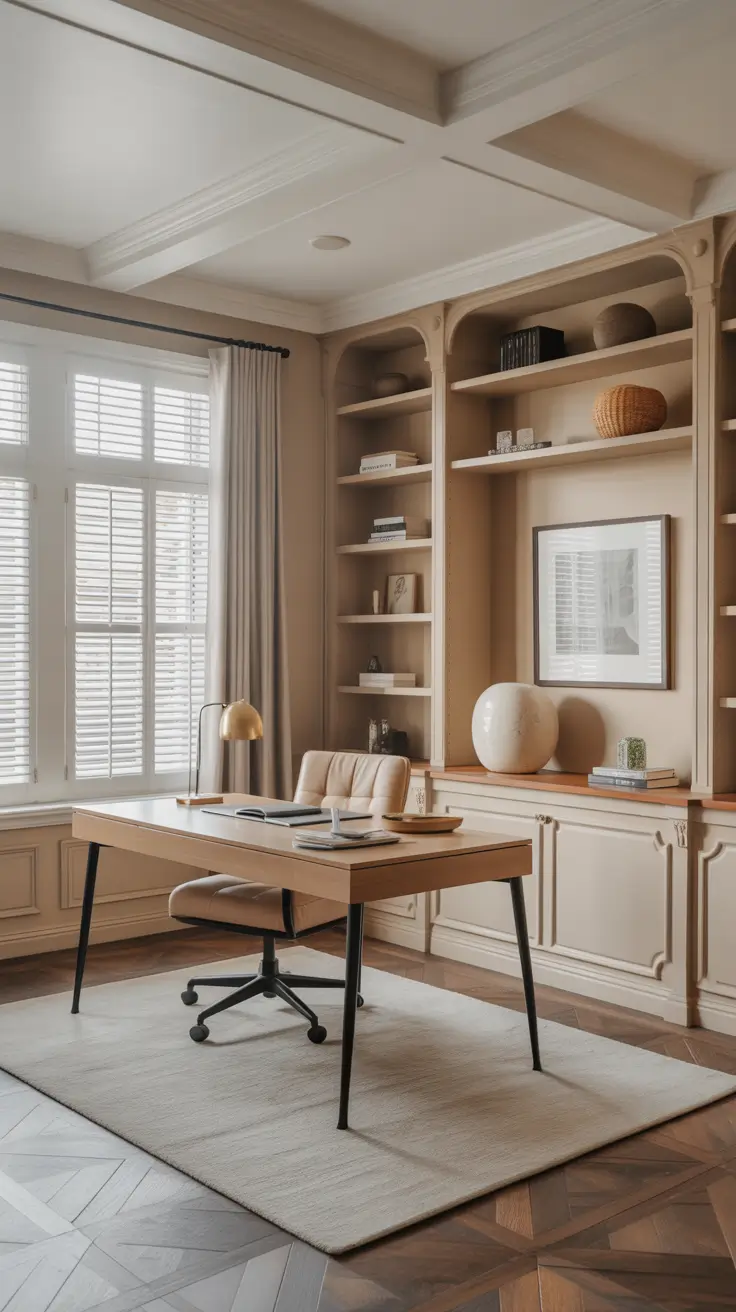 Dining Room to Home Office Conversion