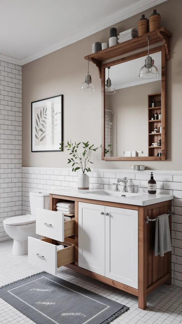 Bathroom Storage Cabinet Ideas 2026: Modern, Tall & Stylish Solutions for Small Spaces