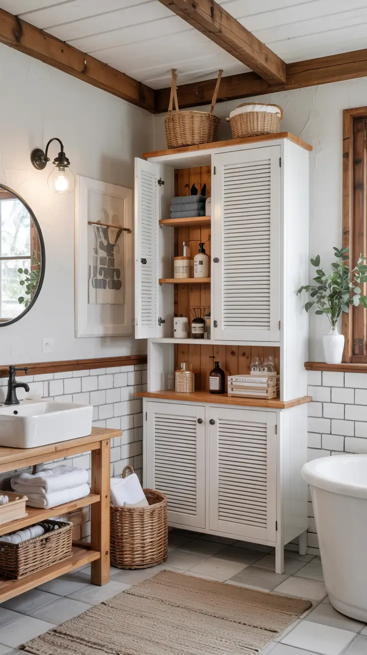 Bathroom Storage Cabinet Ideas 2026: Modern, Tall & Stylish Solutions for Small Spaces