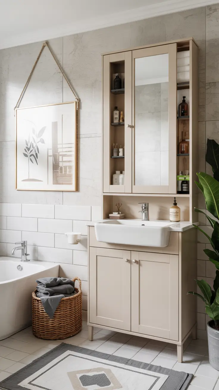 Bathroom Storage Cabinet Ideas 2026: Modern, Tall & Stylish Solutions for Small Spaces