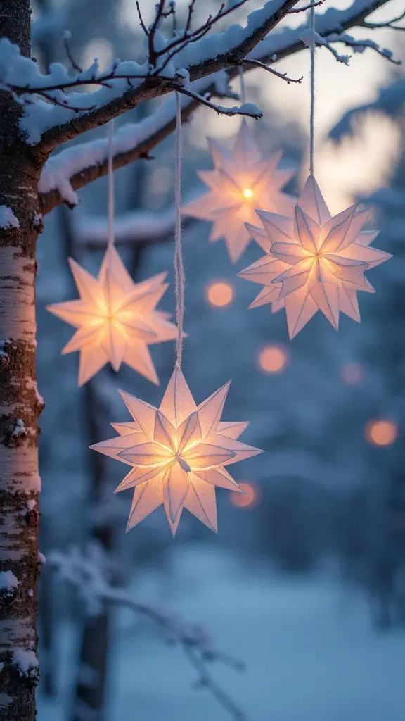 enchanting scandinavian winter lighting displays