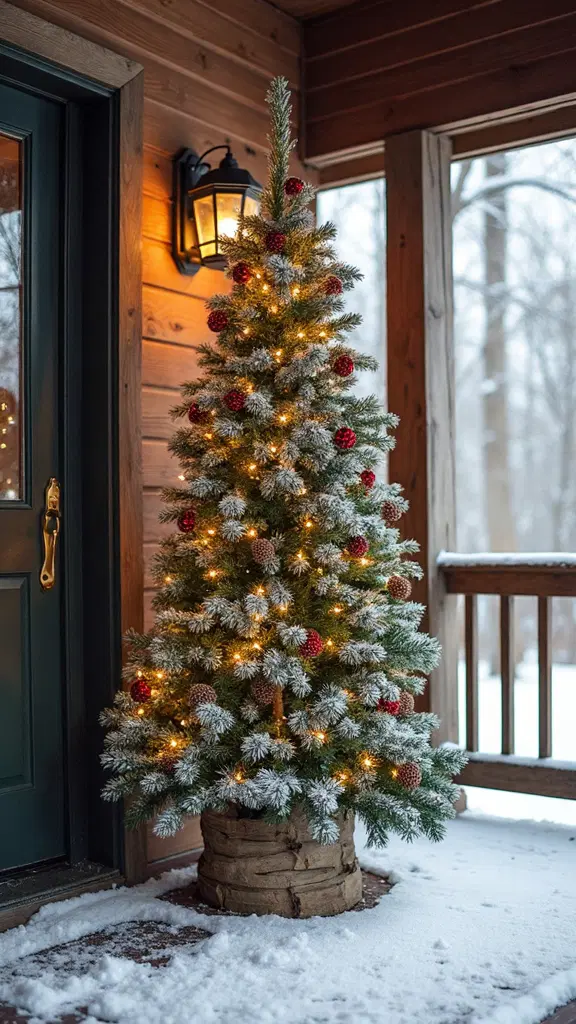 rustic minimalist nordic inspired twig christmas trees