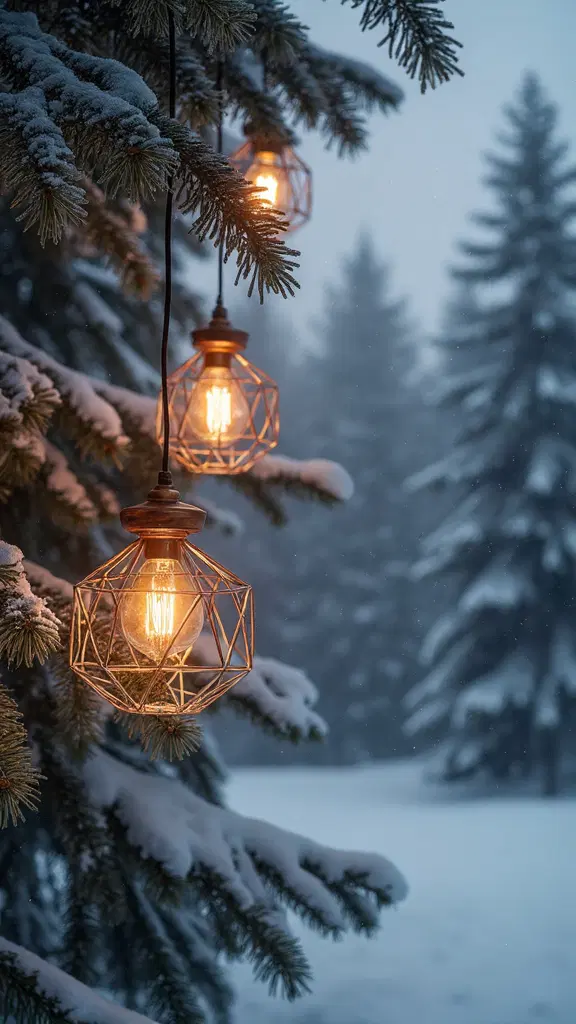 metallic geometric minimalist captivating