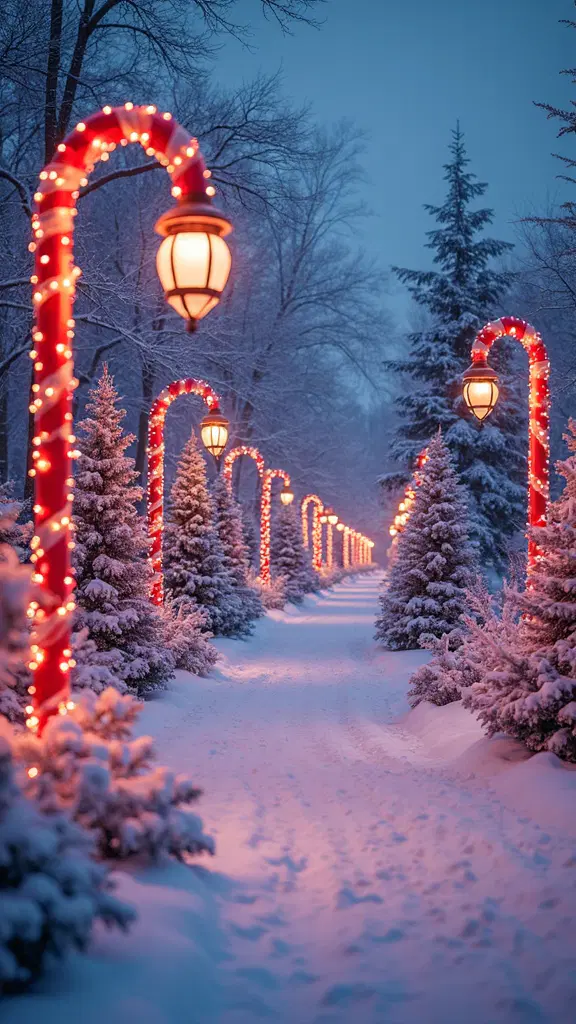 whimsical winter snow landscapes