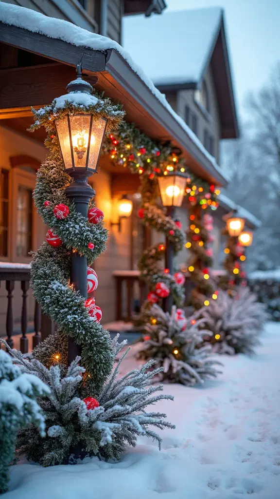 quirky unconventional holiday light displays