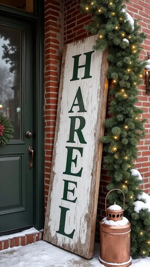 rustic charming winter decoration farmhouse appeal