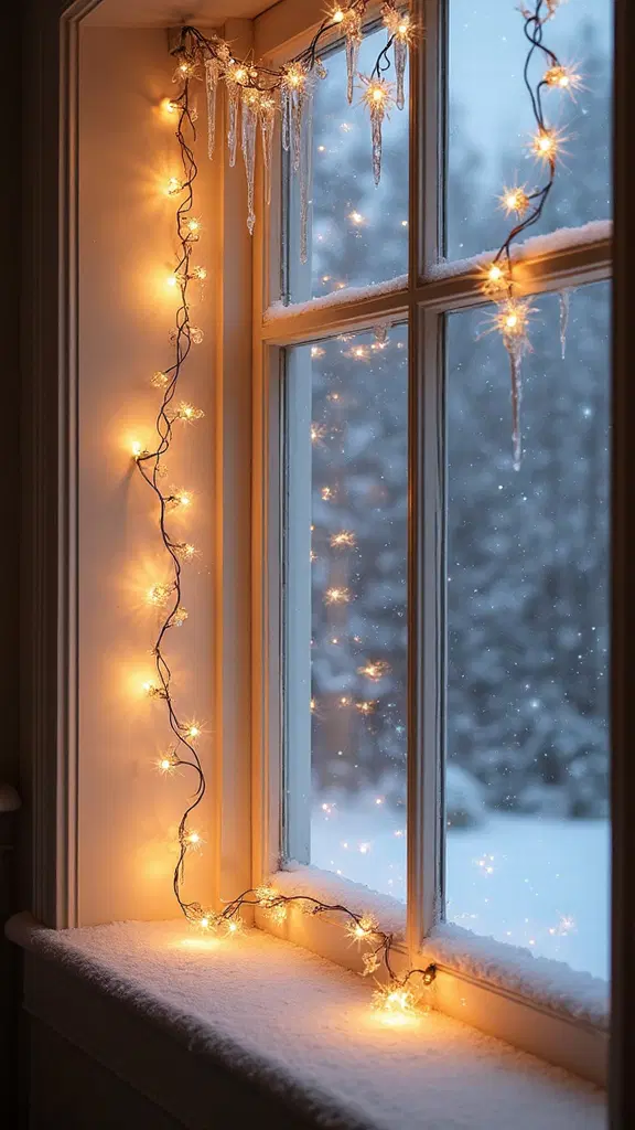 illuminating christmas window display delight