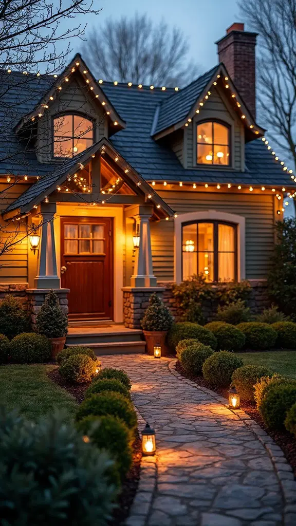 holiday lighting for small yards