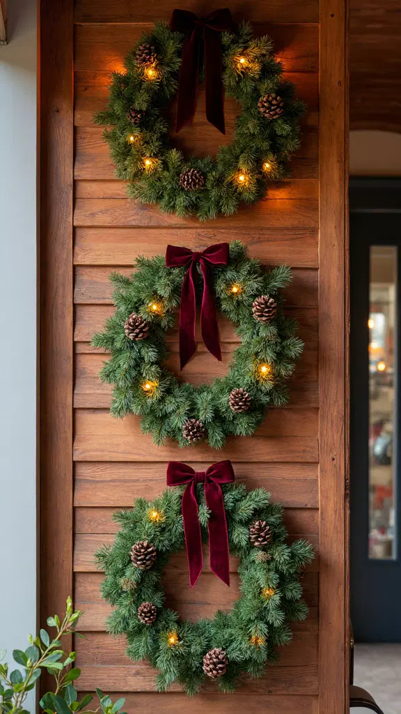 holiday wall mounted decor ideas