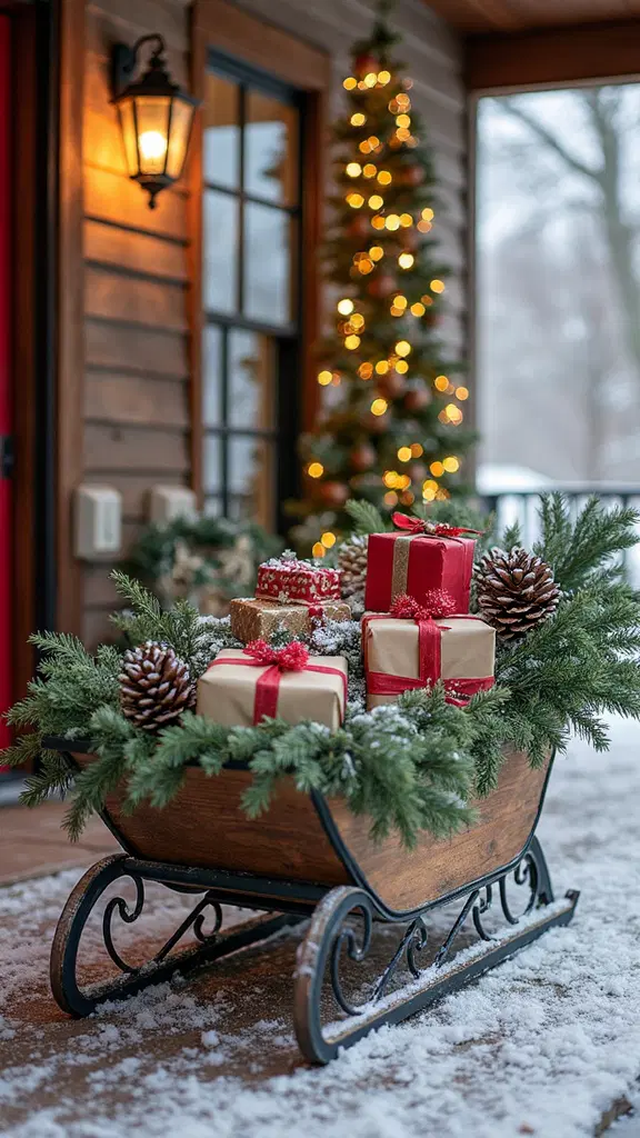 rustic wooden christmas decor