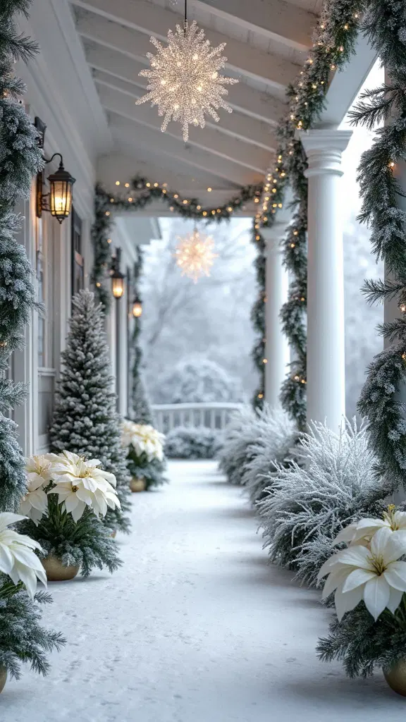 sparkling winter white wonderland transformation