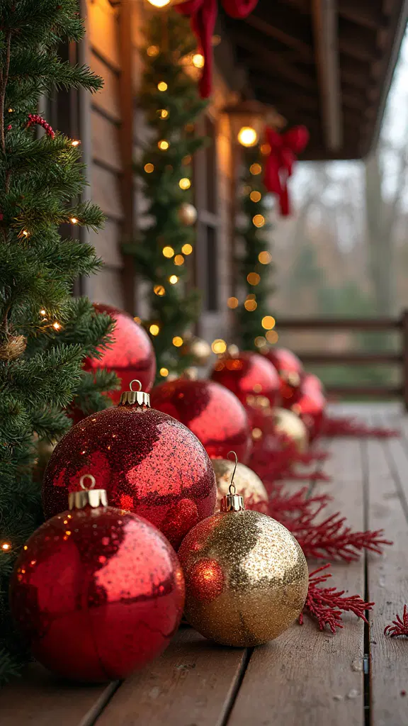 dramatic oversized holiday focal displays