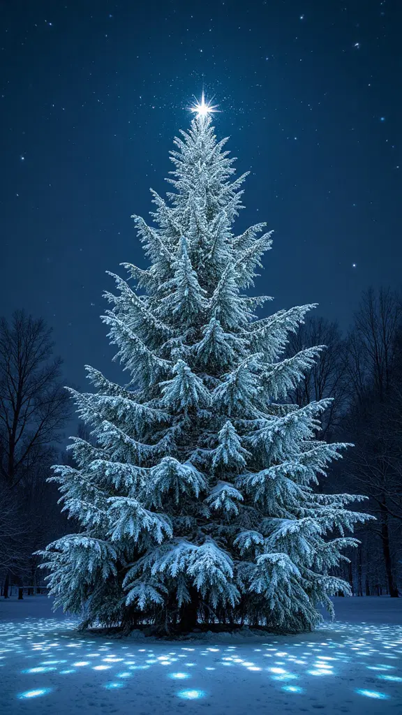 animated holiday light projection mapping