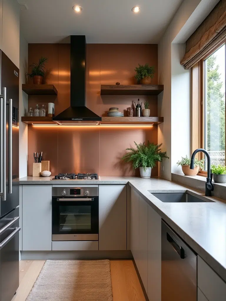 luxury kitchen surfaces with unique materials